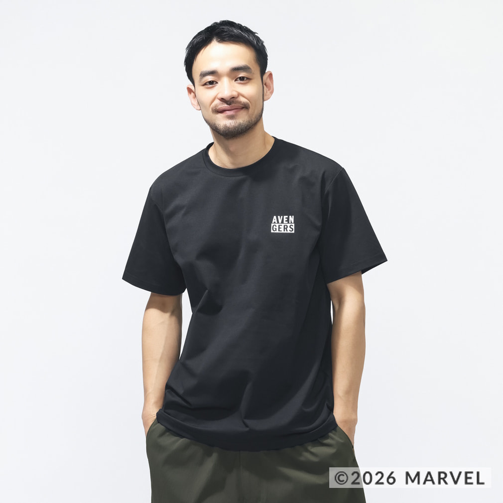 マーベル メンズ 半袖 Tシャツ UVカットドライグラフィックTシャツ