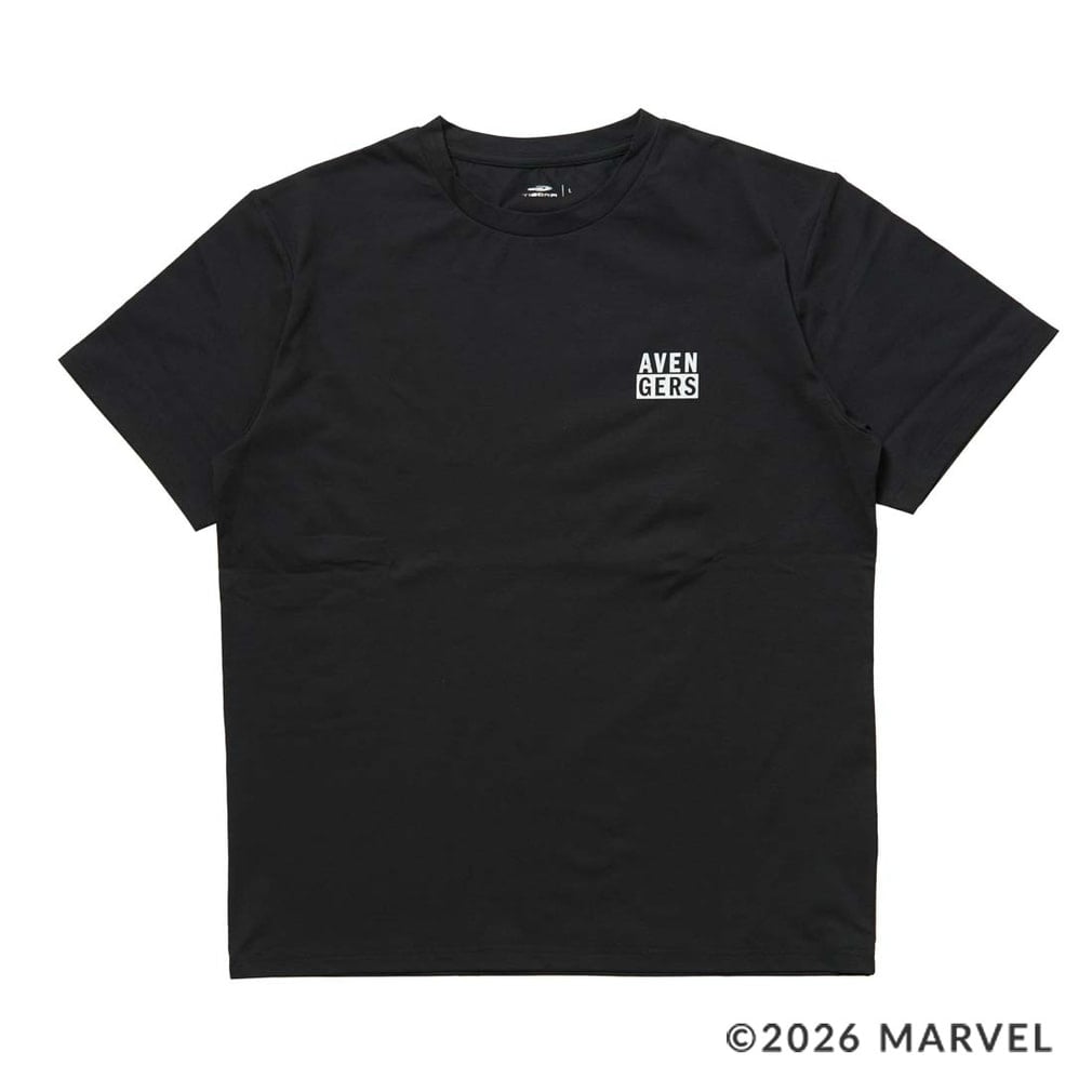 マーベル メンズ 半袖 Tシャツ UVカットドライグラフィックTシャツ 