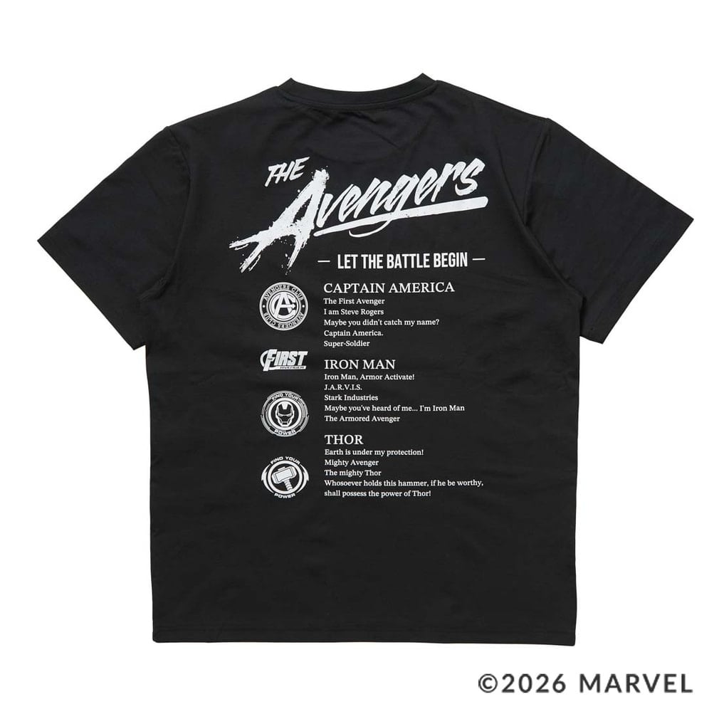 マーベル メンズ 半袖 Tシャツ UVカットドライグラフィックTシャツ