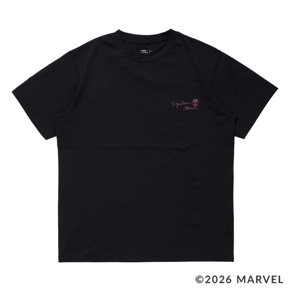 マーベル メンズ 半袖 Tシャツ UVカットドライグラフィックTシャツ