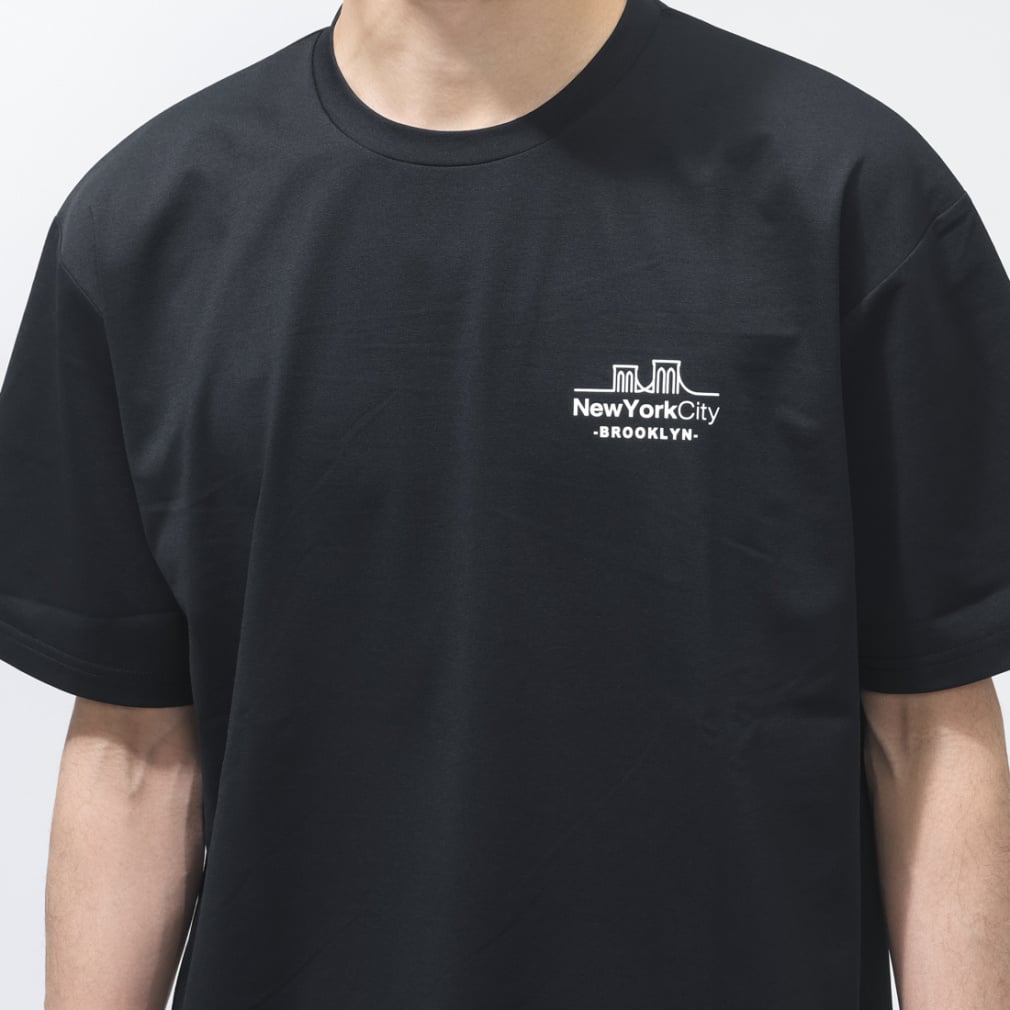 ティゴラ メンズ 半袖 Tシャツ UVカットドライグラフィックTシャツ