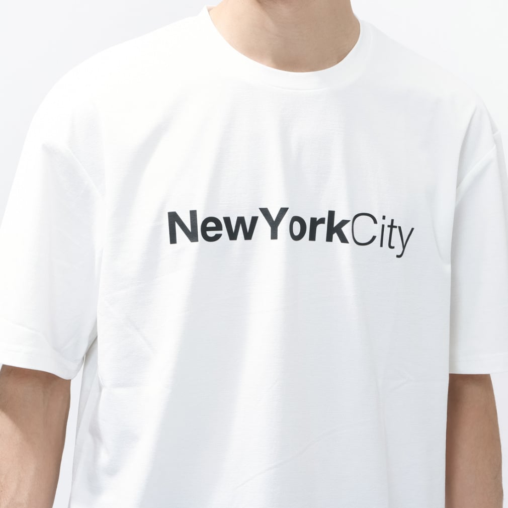 ティゴラ メンズ 半袖 Tシャツ UVカットTシャツ NYCセンターロゴ TRNYC