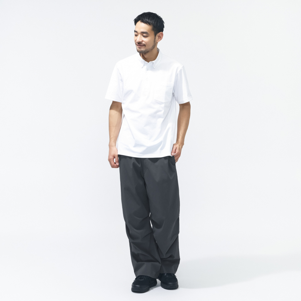 ティゴラ メンズ 半袖 ポロシャツ ストレッチポロシャツ SOLOTEX(R