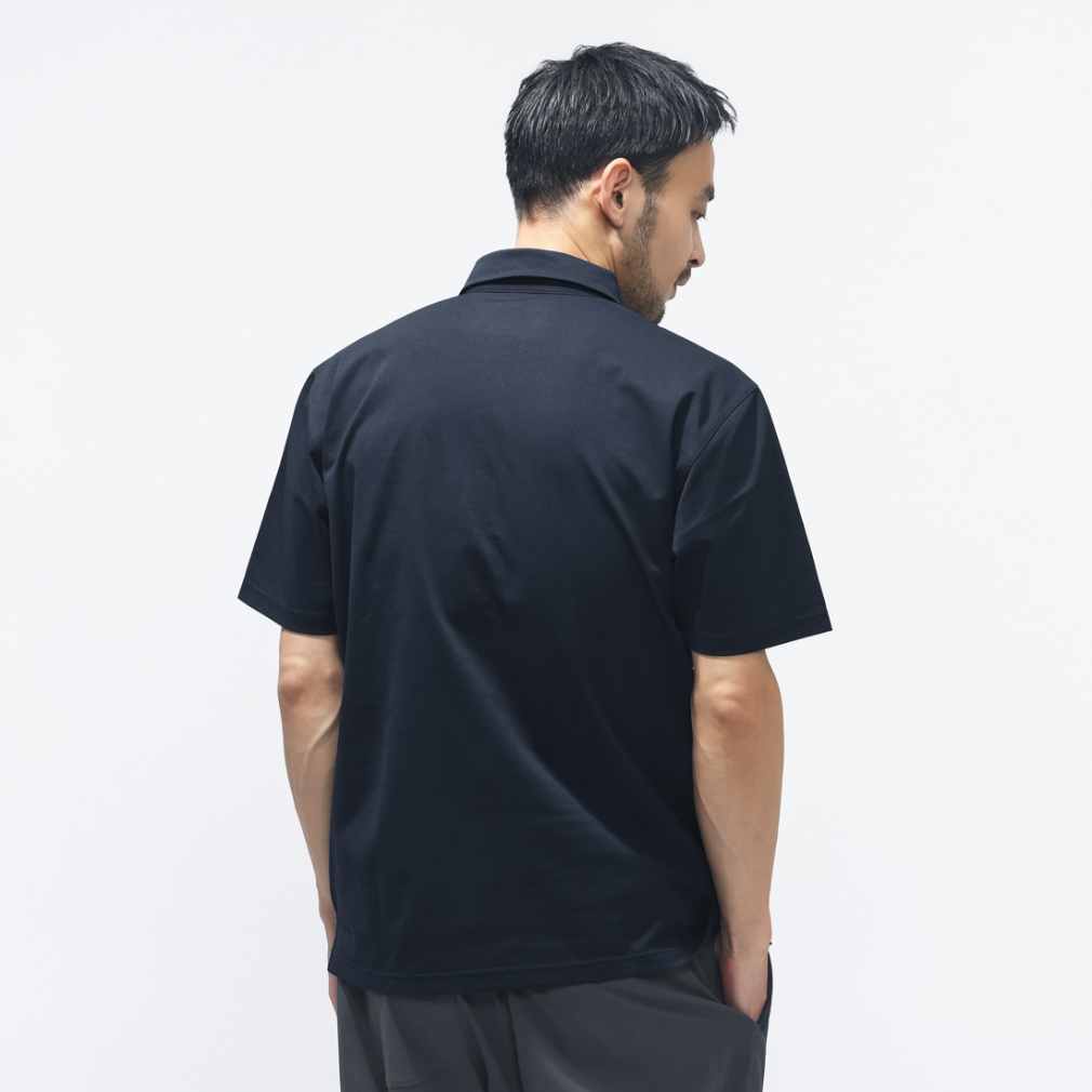 ティゴラ メンズ 半袖 ポロシャツ ストレッチポロシャツ SOLOTEX(R