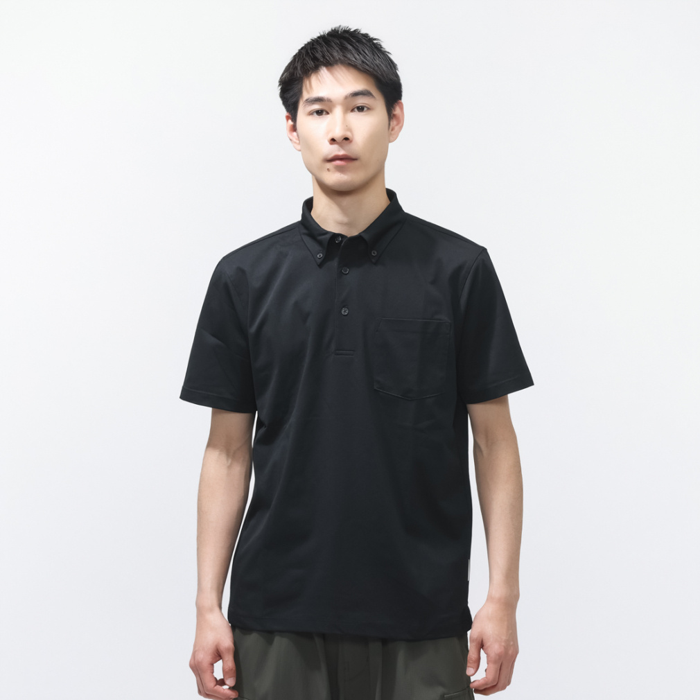 ティゴラ メンズ 半袖 ポロシャツ ストレッチポロシャツ SOLOTEX(R