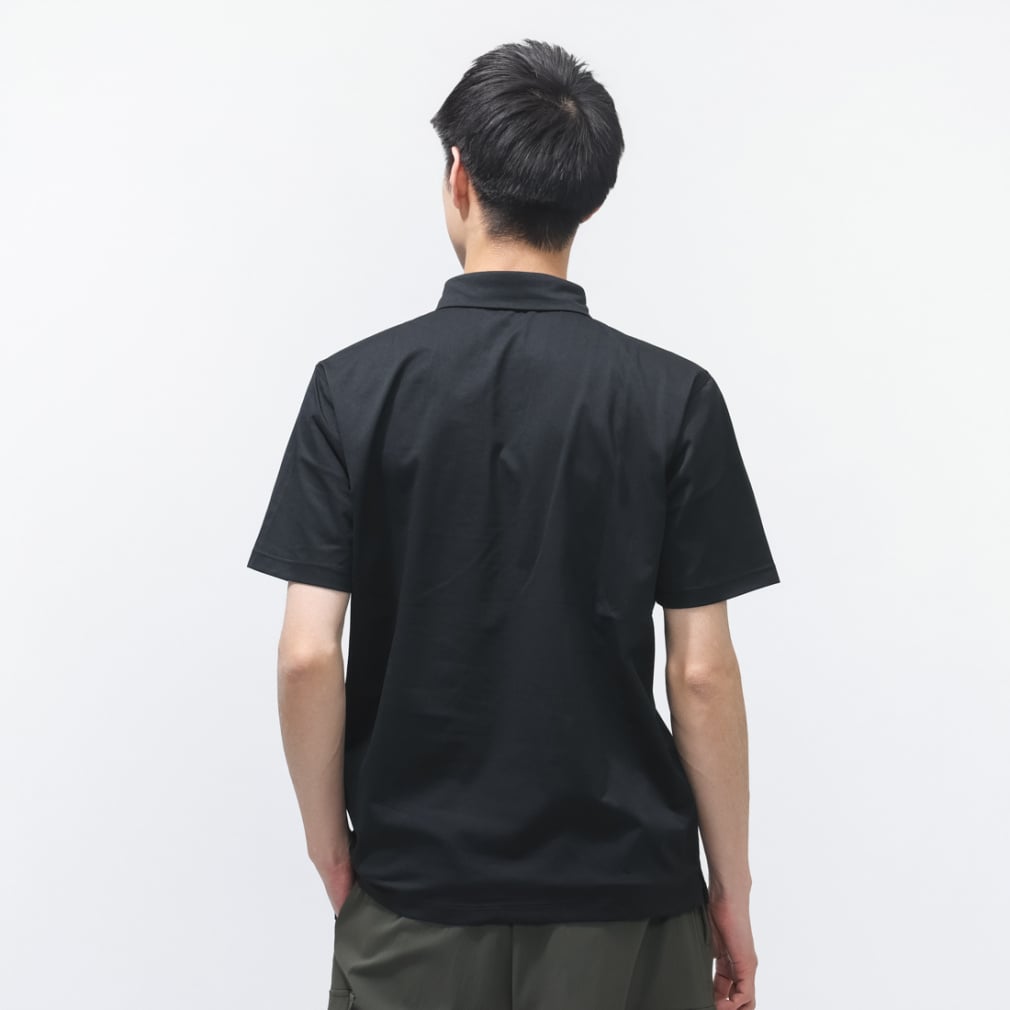 ティゴラ メンズ 半袖 ポロシャツ ストレッチポロシャツ SOLOTEX(R