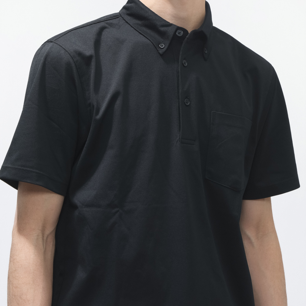 ティゴラ メンズ 半袖 ポロシャツ ストレッチポロシャツ SOLOTEX(R