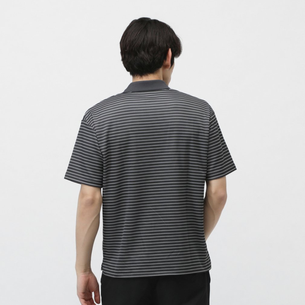 【美品】アルベロベロ　olleborebla  ボーダー　ポロシャツ　ロング丈 ボーダーポロシャツ SOLOTEX(R)使用｜Alpen Online