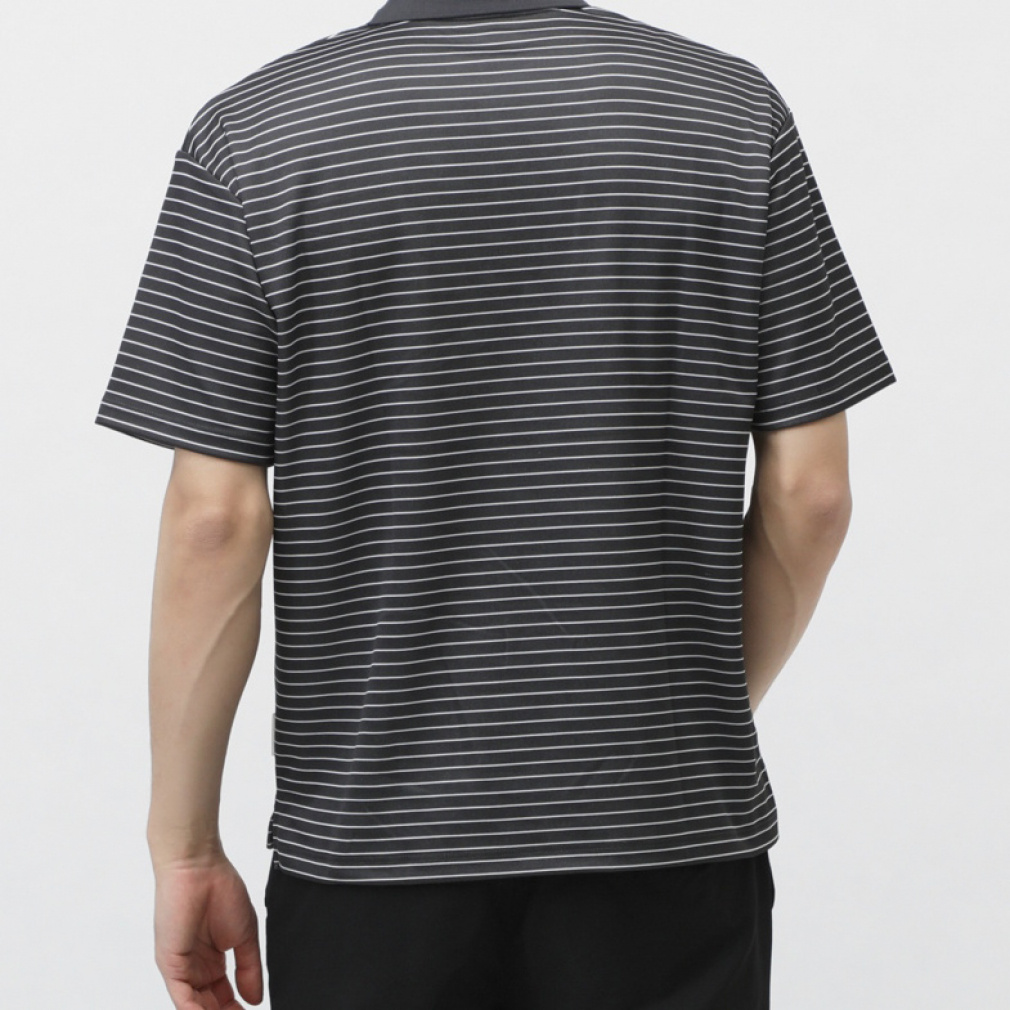 ティゴラ メンズ 半袖 ポロシャツ ボーダーポロシャツ SOLOTEX(R)使用