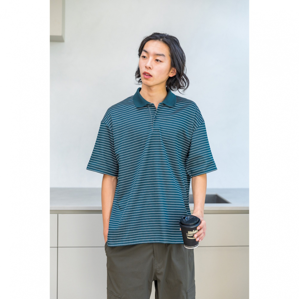ボーダーポロシャツ SOLOTEX(R)使用｜Alpen Online