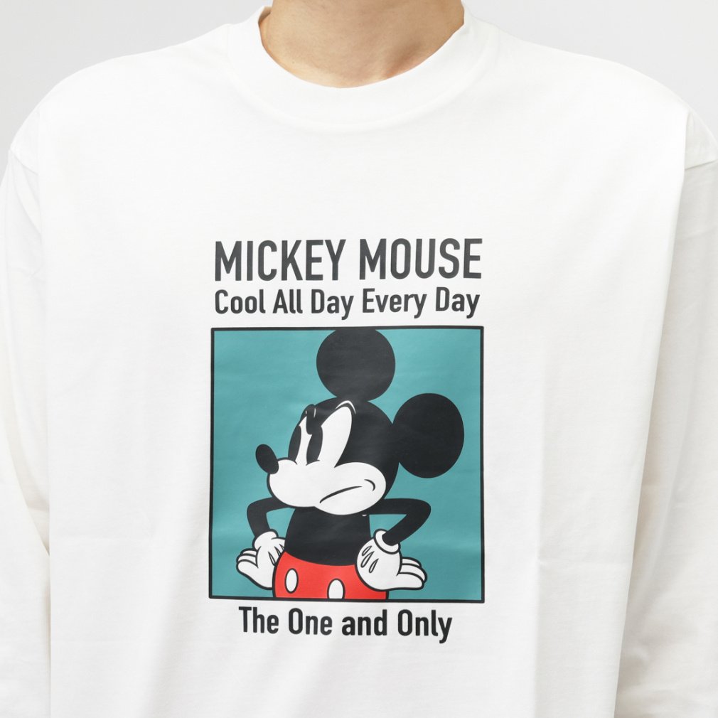 ディズニー メンズ 長袖 Tシャツ ロングTシャツ ミッキー TRDN