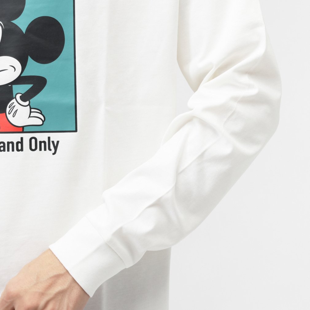 ディズニー メンズ 長袖 Tシャツ ロングTシャツ ミッキー TRDN