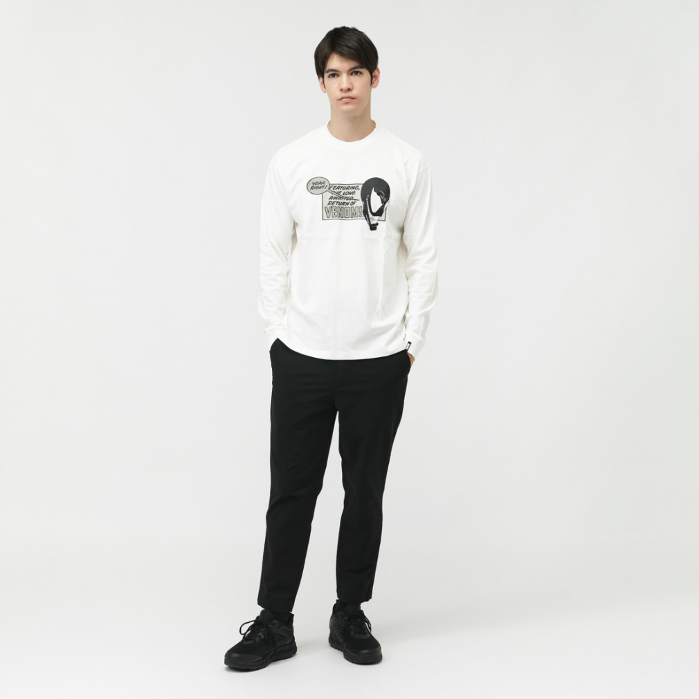 マーベル メンズ 長袖 Tシャツ ロングTシャツ ヴェノム TRMV-9C11575TL