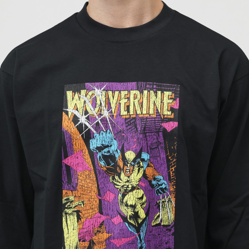 マーベル メンズ 長袖 Tシャツ ロングTシャツ TRMV-9C11565TL スポーツ