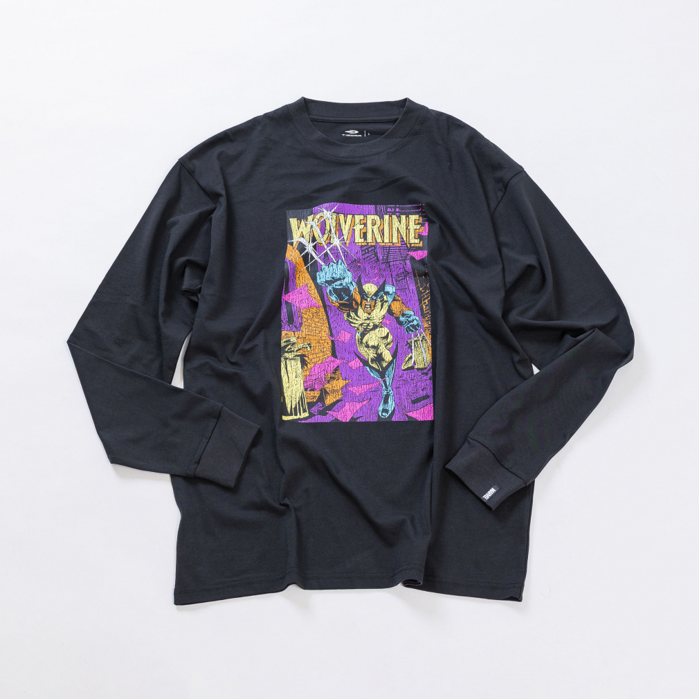 マーベル メンズ 長袖 Tシャツ ロングTシャツ TRMV-9C11565TL スポーツ
