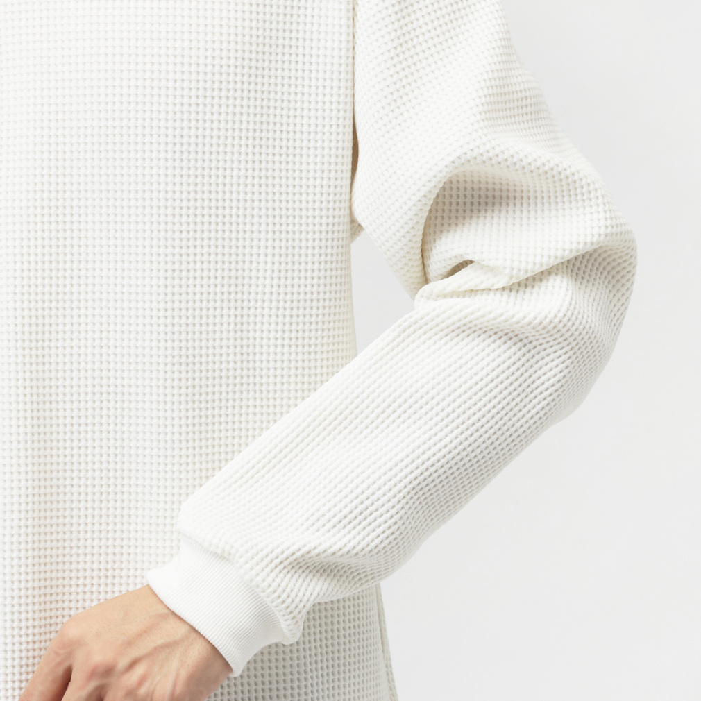 ティゴラ メンズ 長袖 Tシャツ ワッフルロングTシャツ TR-9C1625TL