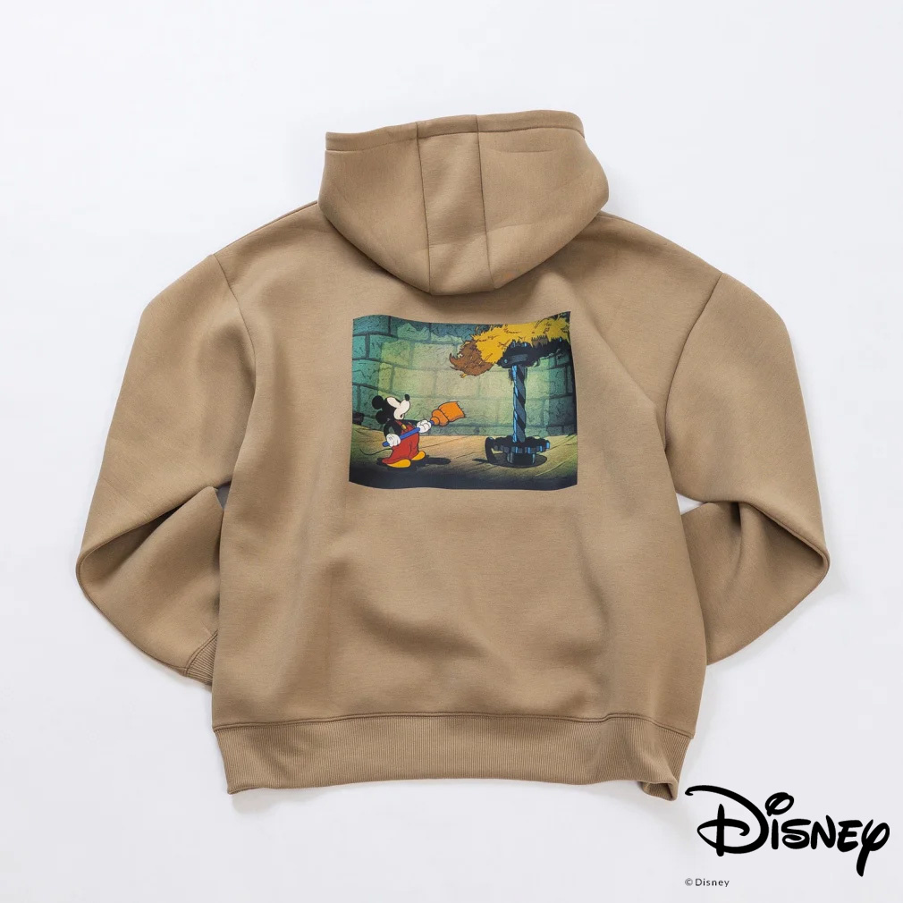 ディズニープリントパーカー ALLISON BROWNアイボリー ディズニープリントパーカー ALLISON BROWNアイボリー Disney】別注