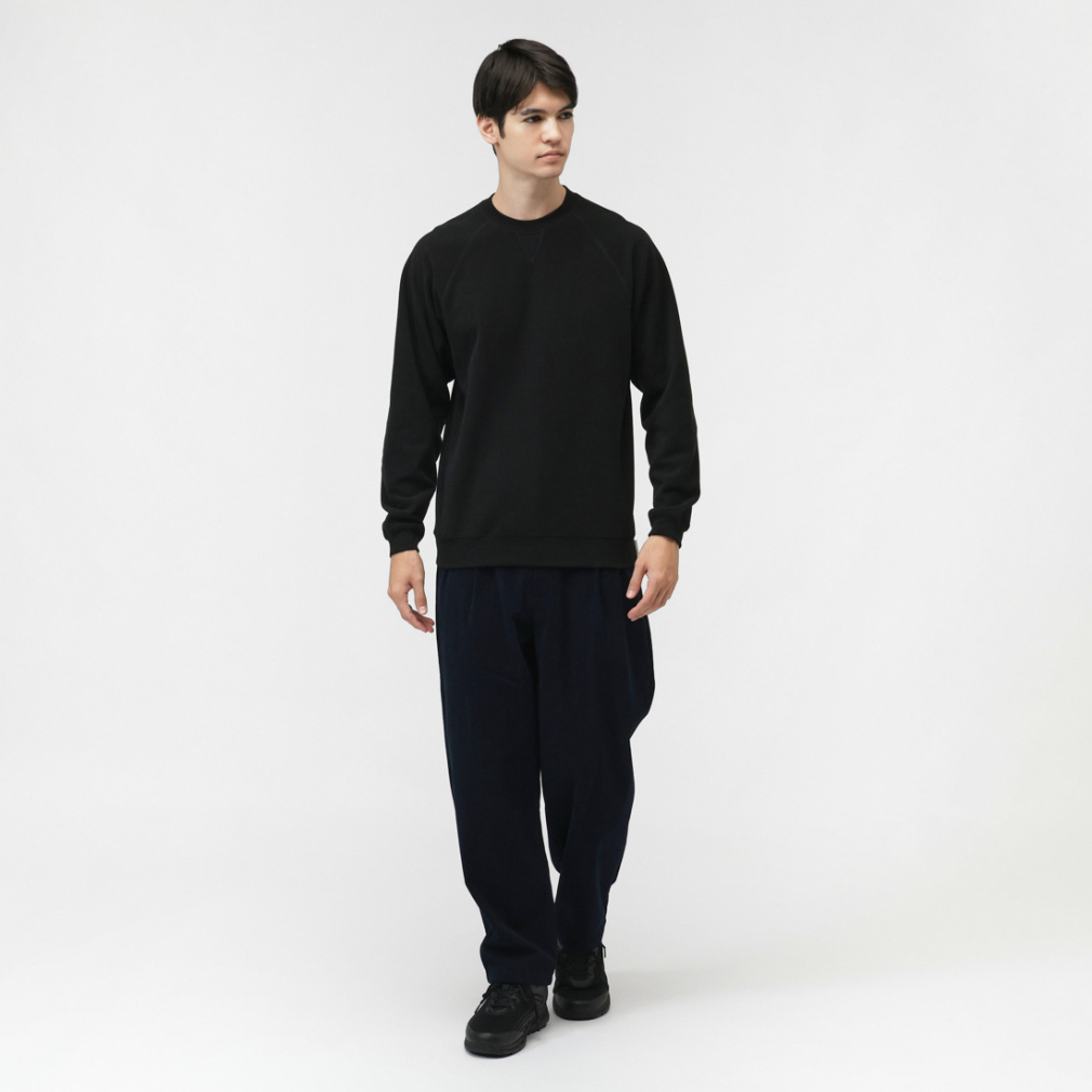 ティゴラ メンズ ウェア フリーススウェットシャツ SOLOTEX(R)使用 TR