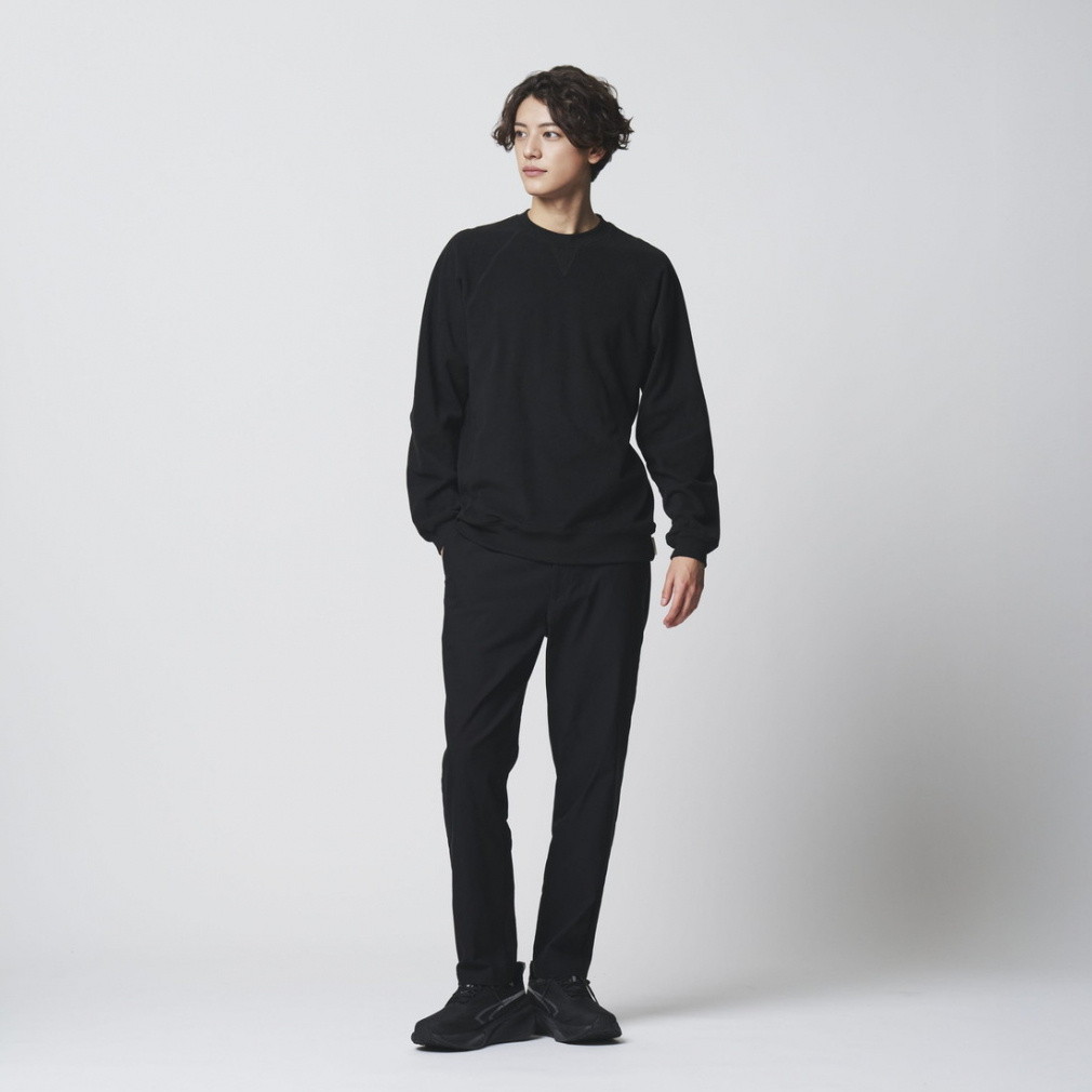 ティゴラ メンズ ウェア フリーススウェットシャツ SOLOTEX(R)使用 TR