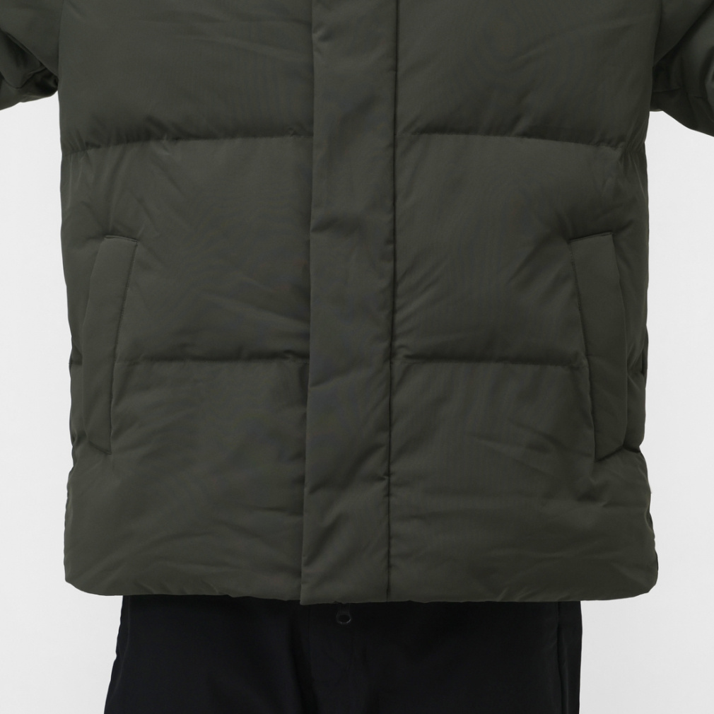 ティゴラ メンズ 中綿ジャケット アルミ蓄熱パデッドボリュームフード