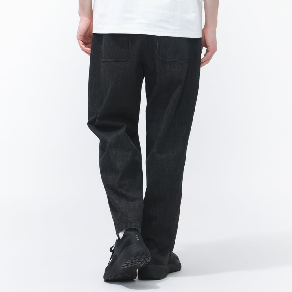 ティゴラ メンズ ロングパンツ デニムワイドパンツ CORDURA(R)使用 TR