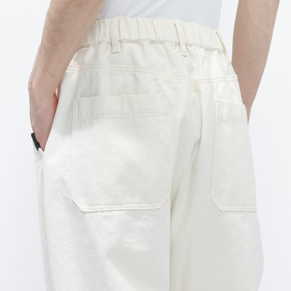 ティゴラ メンズ ロングパンツ デニムワイドパンツ CORDURA使用 TR