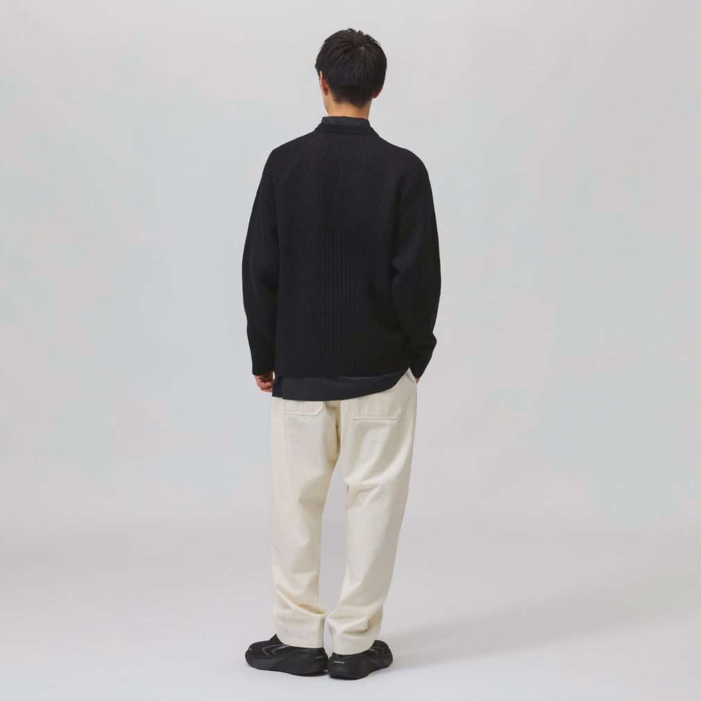ティゴラ メンズ ロングパンツ デニムワイドパンツ CORDURA使用 TR