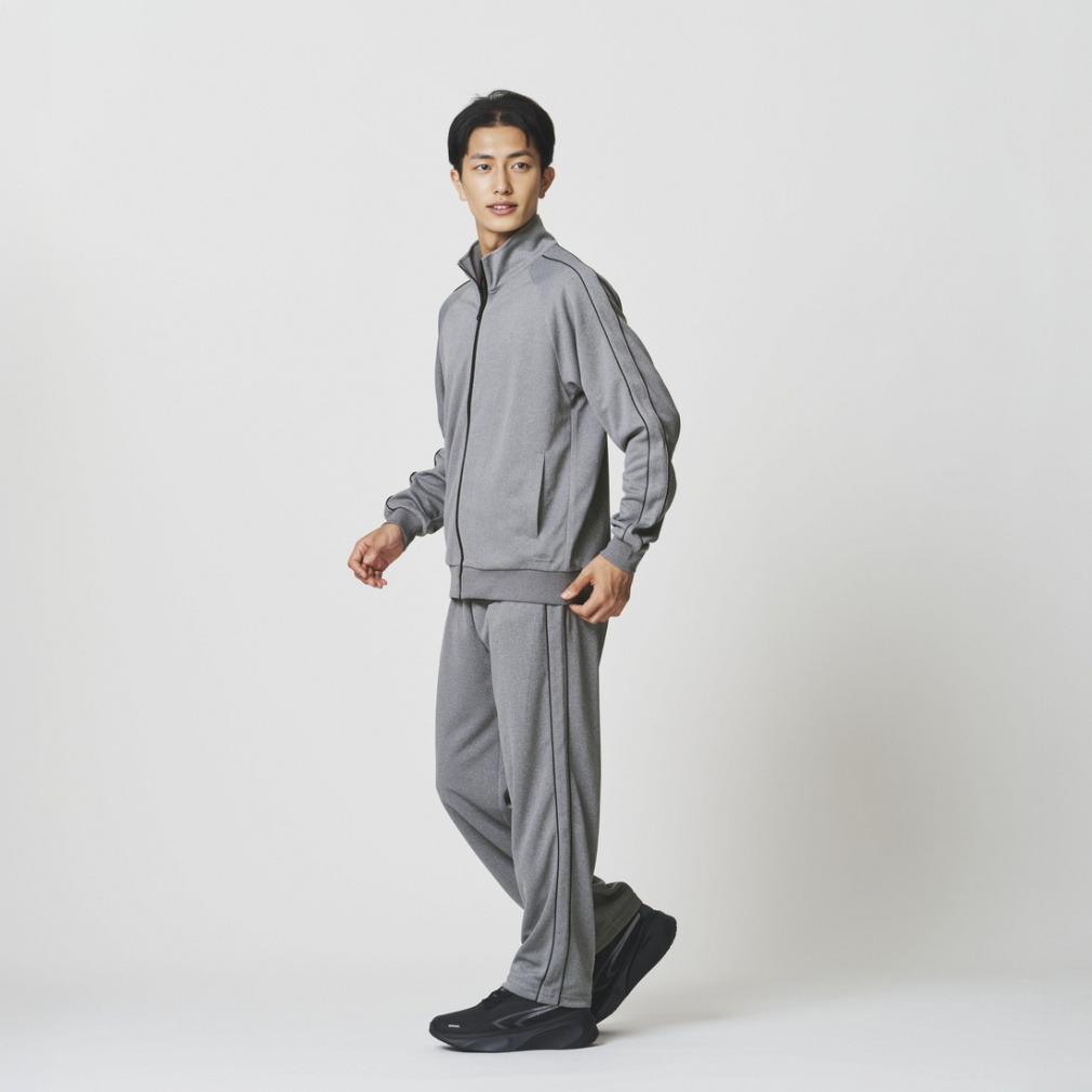 ティゴラ メンズ 長袖 ジャージ ジャケット トラックジャケット TR