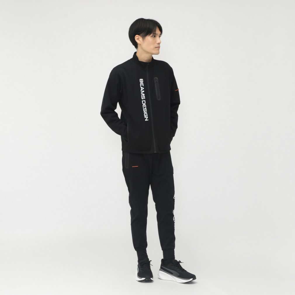 TIGORAby BEAMS DESIGN ジャージ上下セット メンズL 美品 TIGORAby BEAMS DESIGN ジャージ上下セット ブラックL 美品