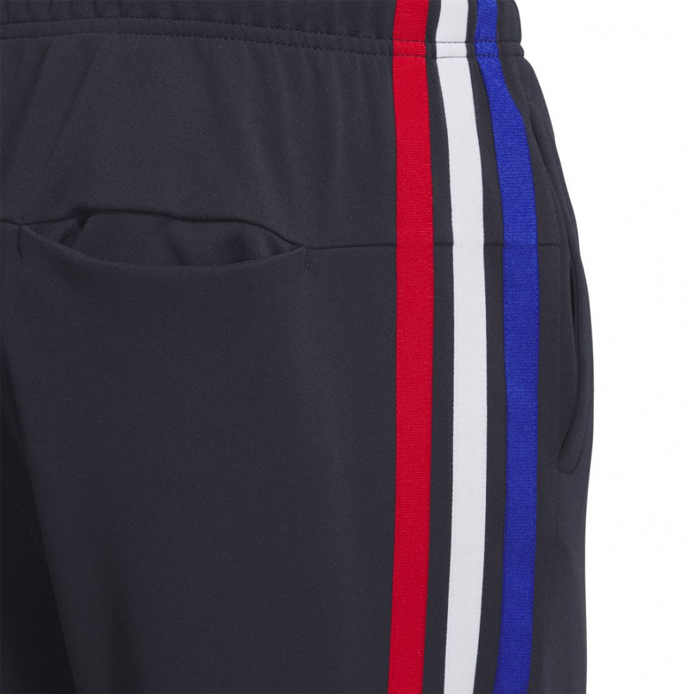 スリーストライプス レギュラーフィット ダブルニット オープンヘム