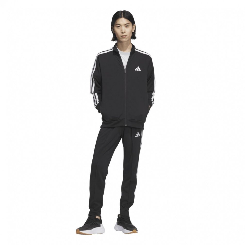 アディダス メンズ ジャージ パンツ スリーストライプス スリム