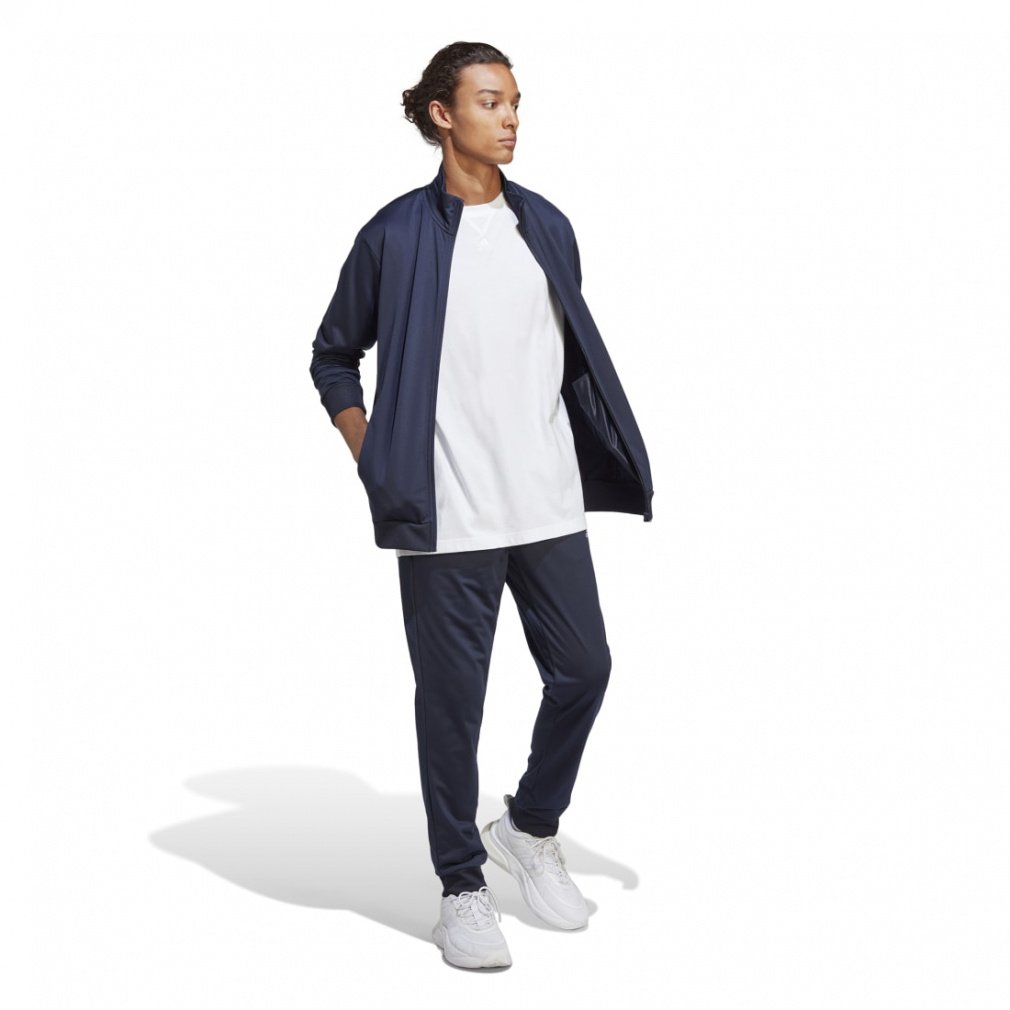 アディダス メンズ ジャージ 上下セット リニアロゴ トリコット