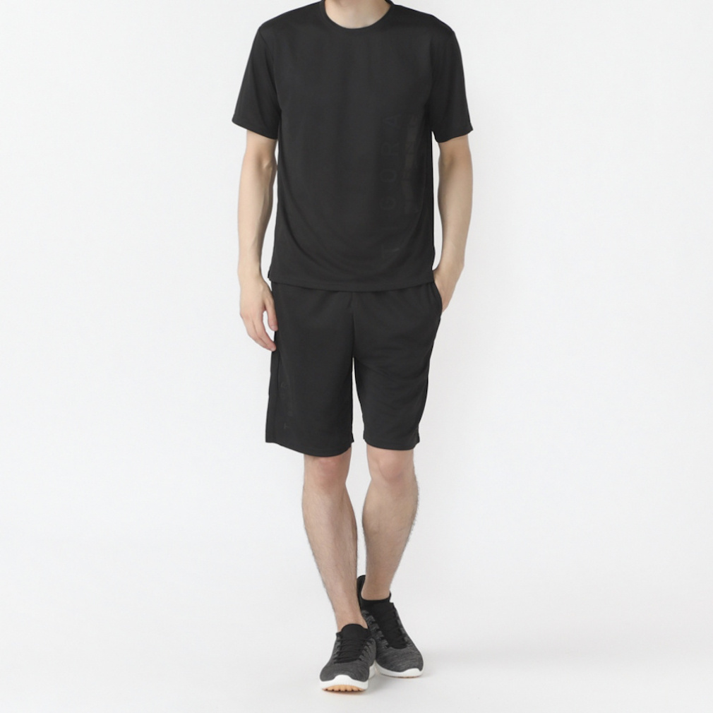 ティゴラ メンズ 半袖 Tシャツ ショートパンツ 上下セット TR-9A1224TS