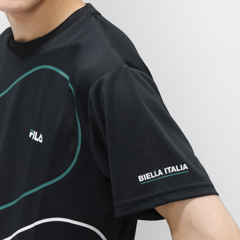 フィラ メンズ 半袖 機能 Tシャツ メンズショートスリーブティーシャツ