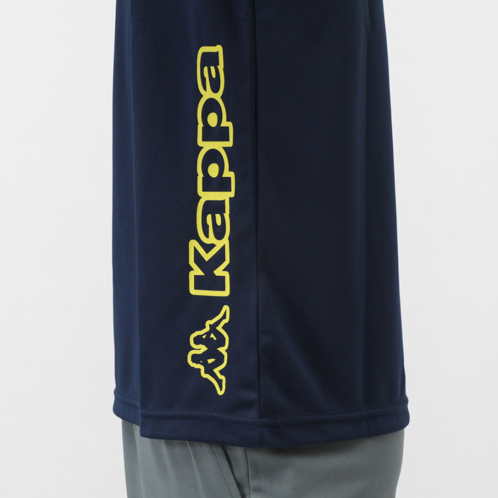 カッパ メンズ 半袖 機能 Tシャツ グラフィック半袖Tシャツ 215-325