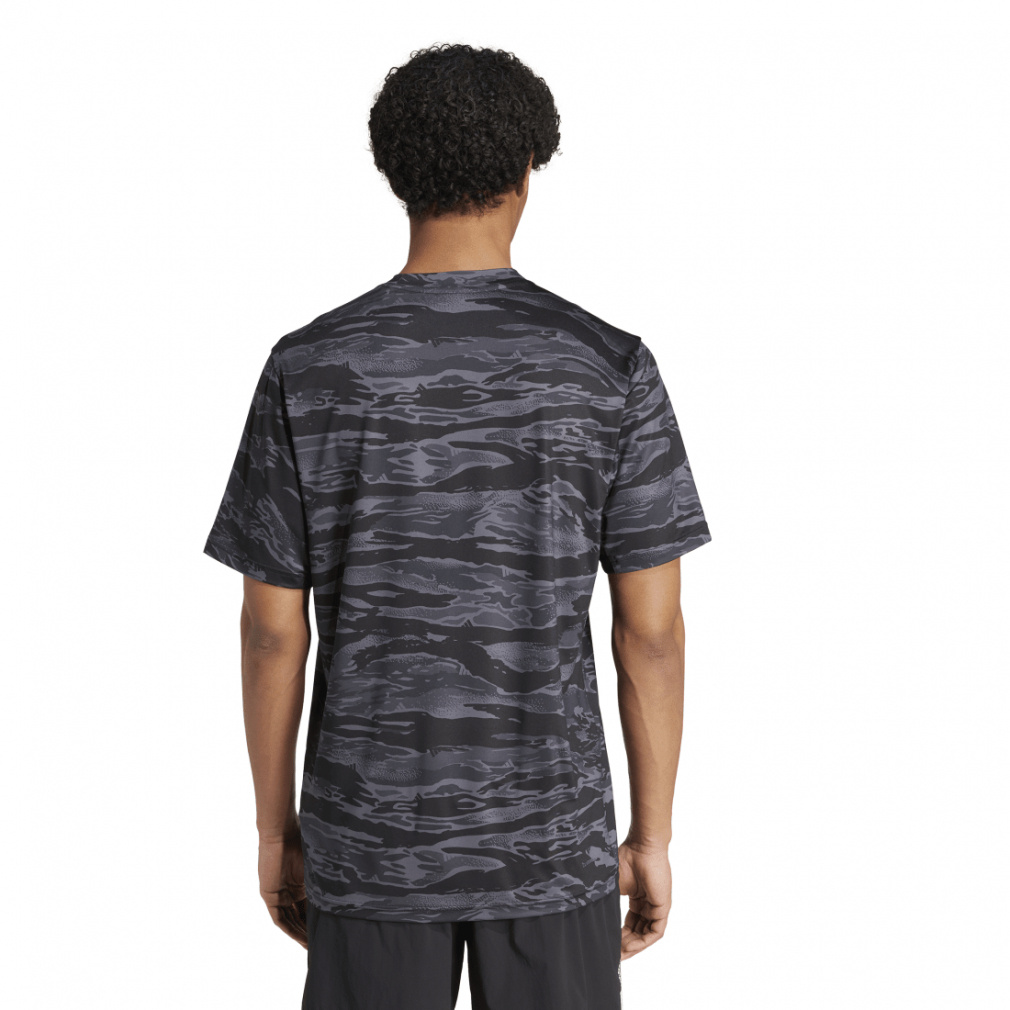 アディダス メンズ 半袖 機能 Tシャツ トレイン エッセンシャルズ カモ