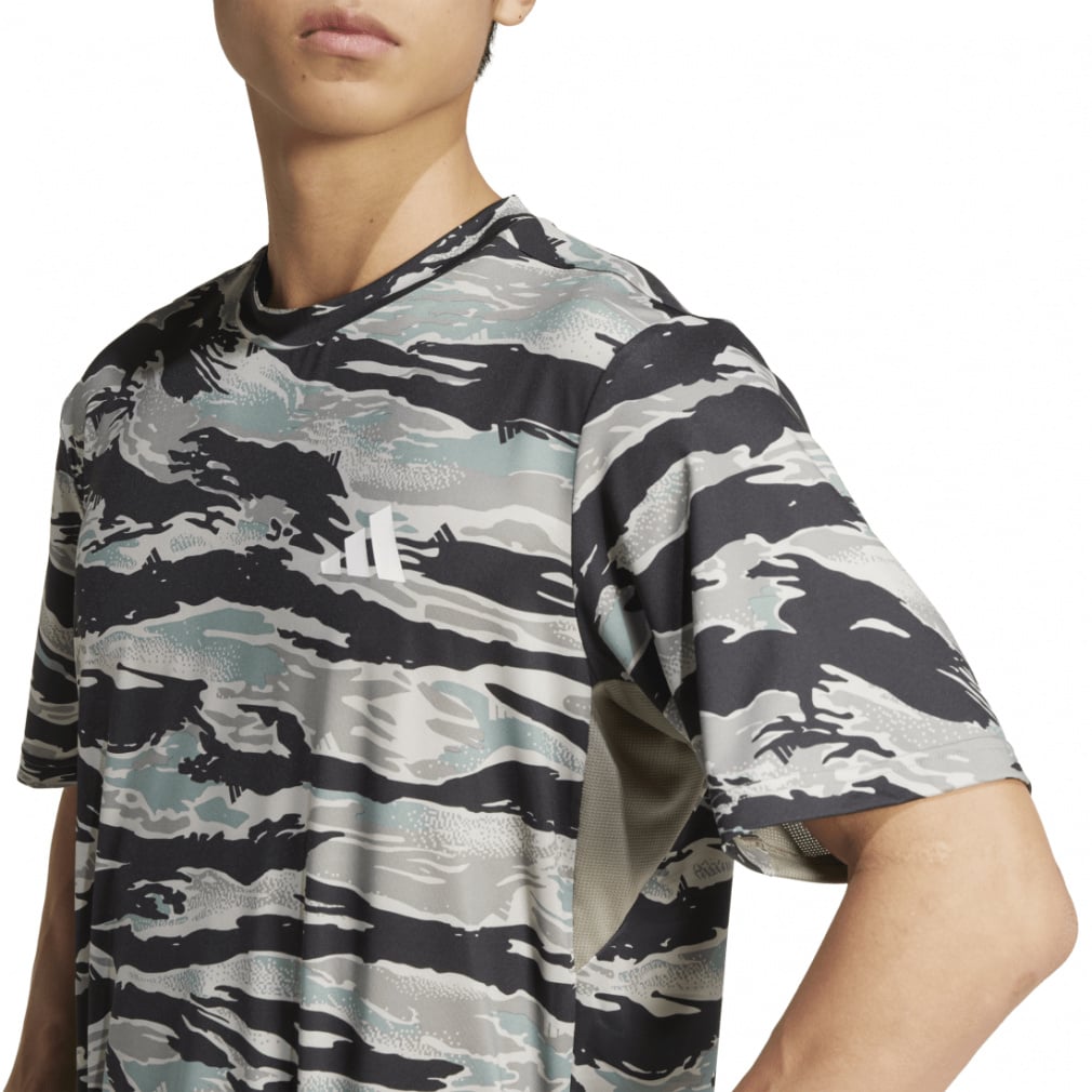 アディダス メンズ 半袖 機能 Tシャツ トレイン エッセンシャルズ カモ