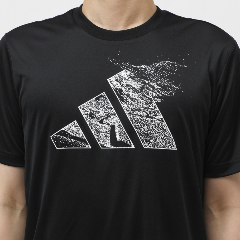 アディダス メンズ 半袖 機能 Tシャツ M CE LOGO ポリ Tシャツ AP