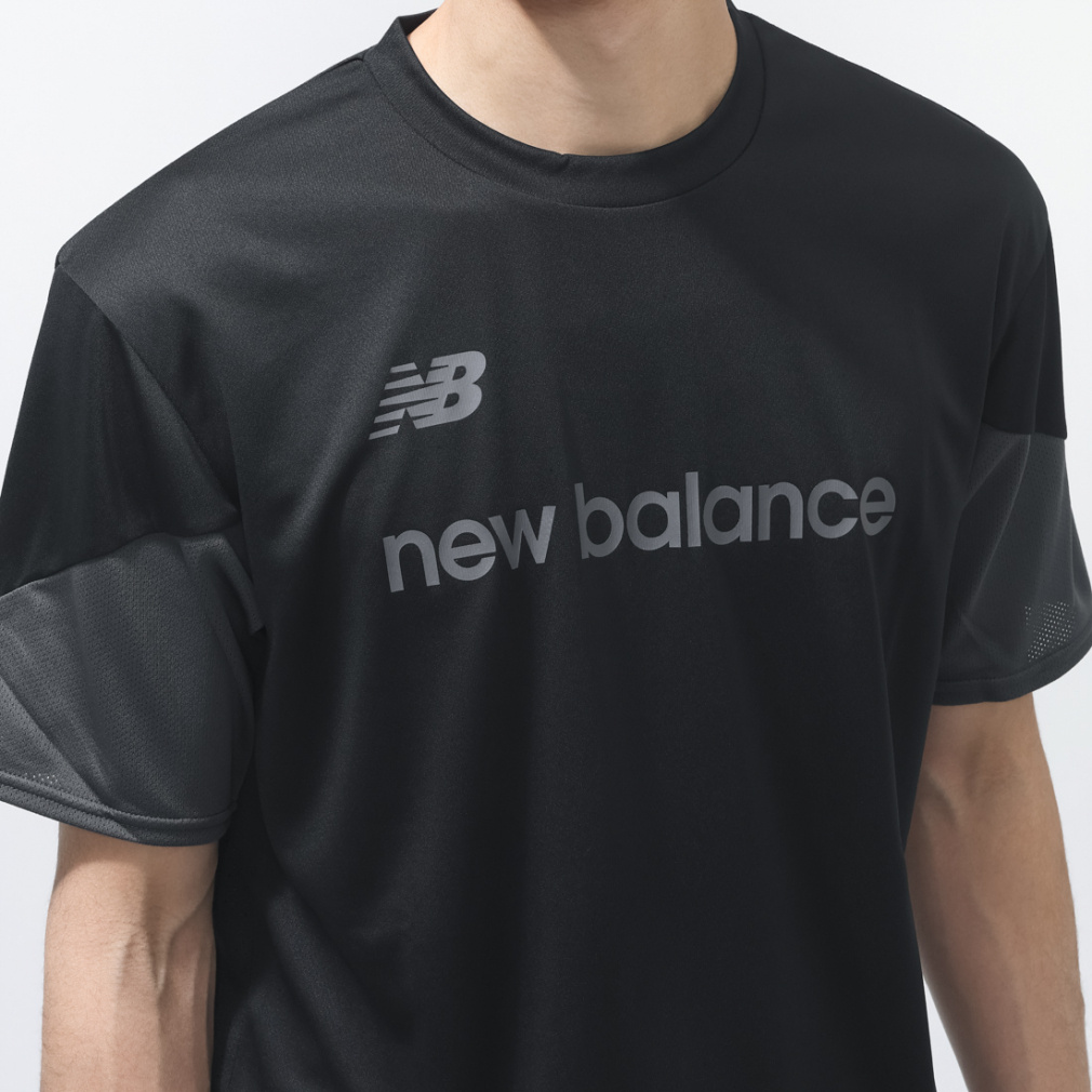 ニューバランス メンズ 半袖 機能 Tシャツ プラクティス ショート