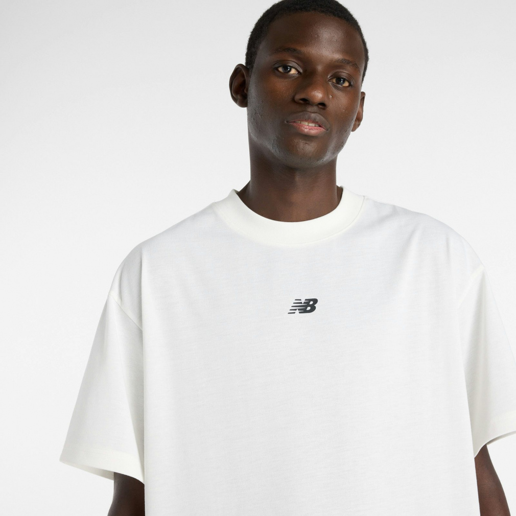 ニューバランス メンズ 半袖 機能 Tシャツ グラフィックTシャツ