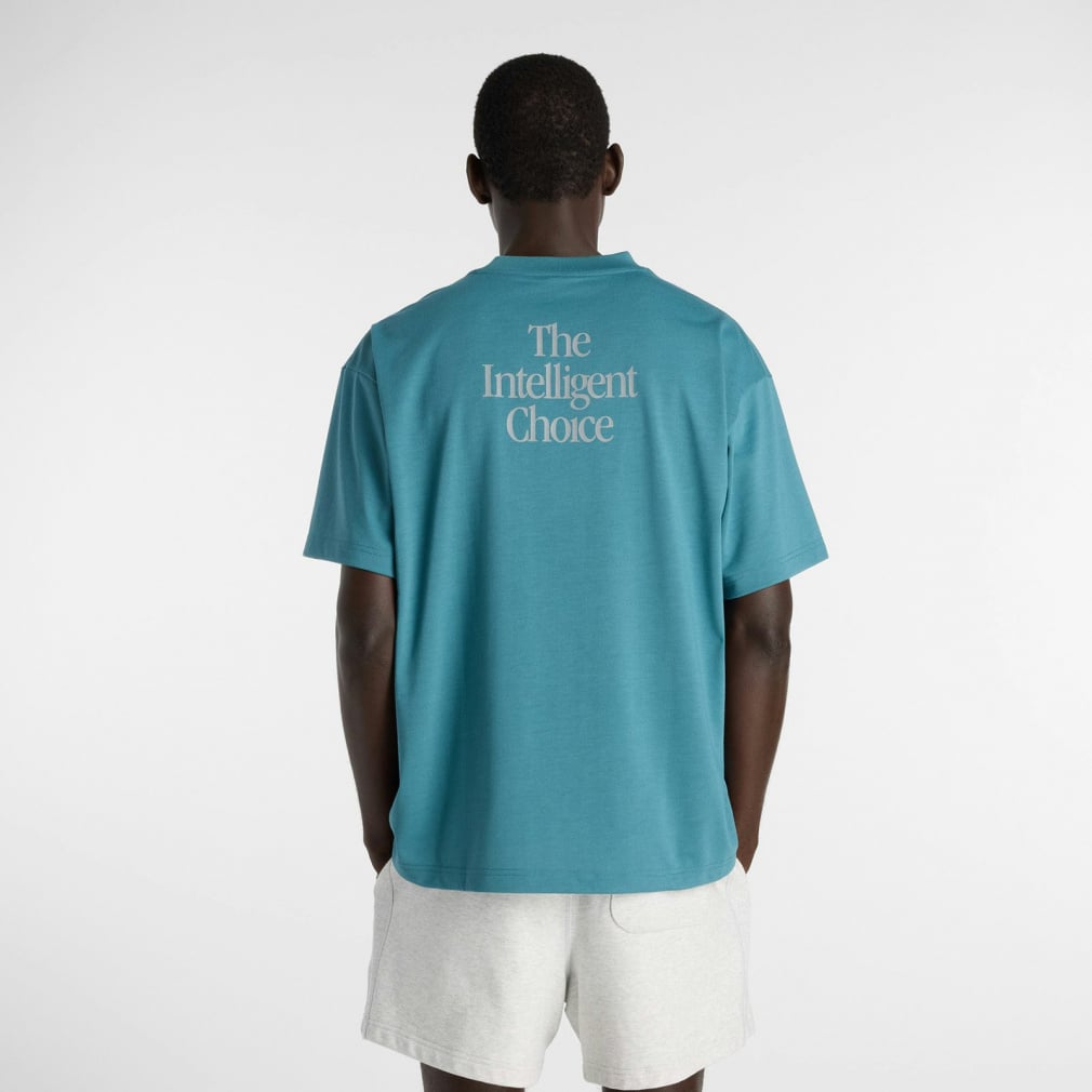 ニューバランス メンズ 半袖 機能 Tシャツ グラフィックTシャツ