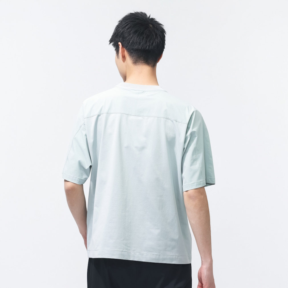 ニューバランス THE CITY メンズ 半袖 機能 Tシャツ ファブリック
