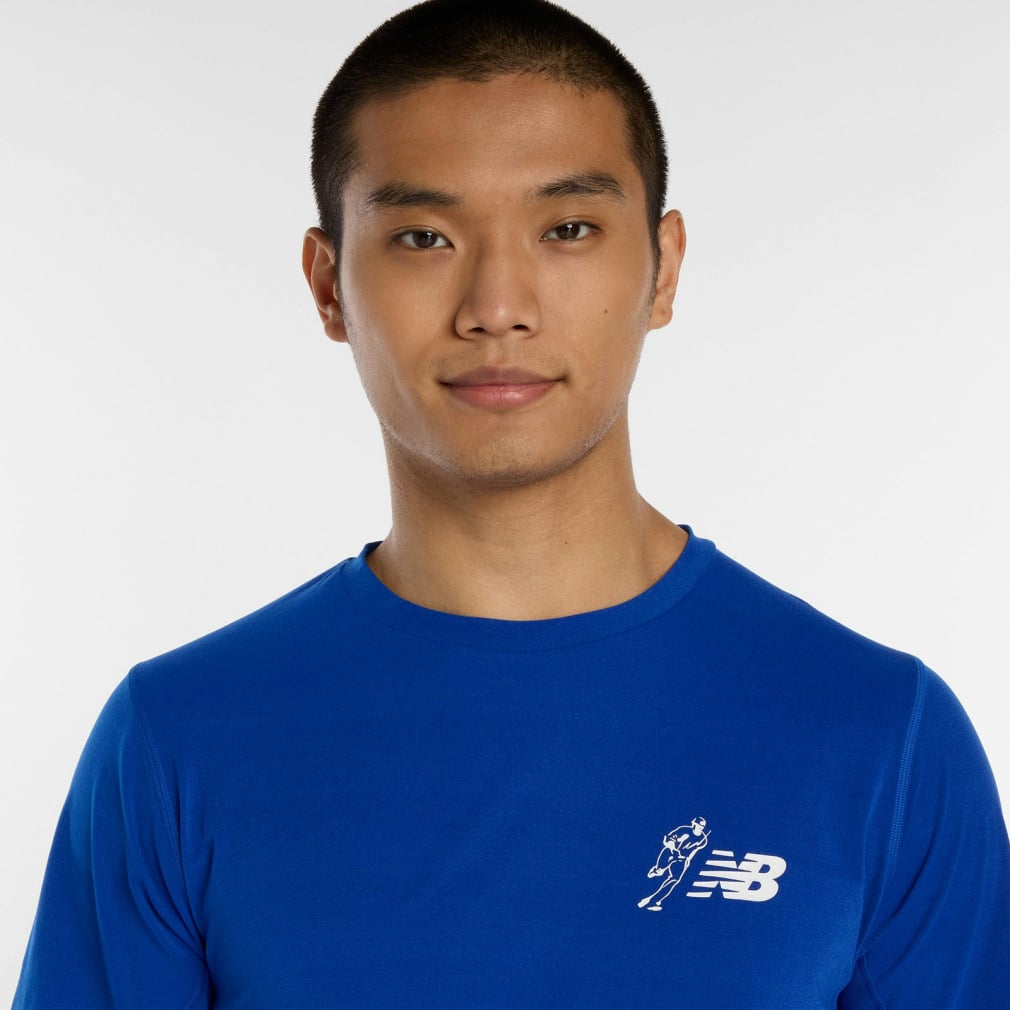 ニューバランス メンズ 半袖 機能 Tシャツ パフォーマンス半袖トップ