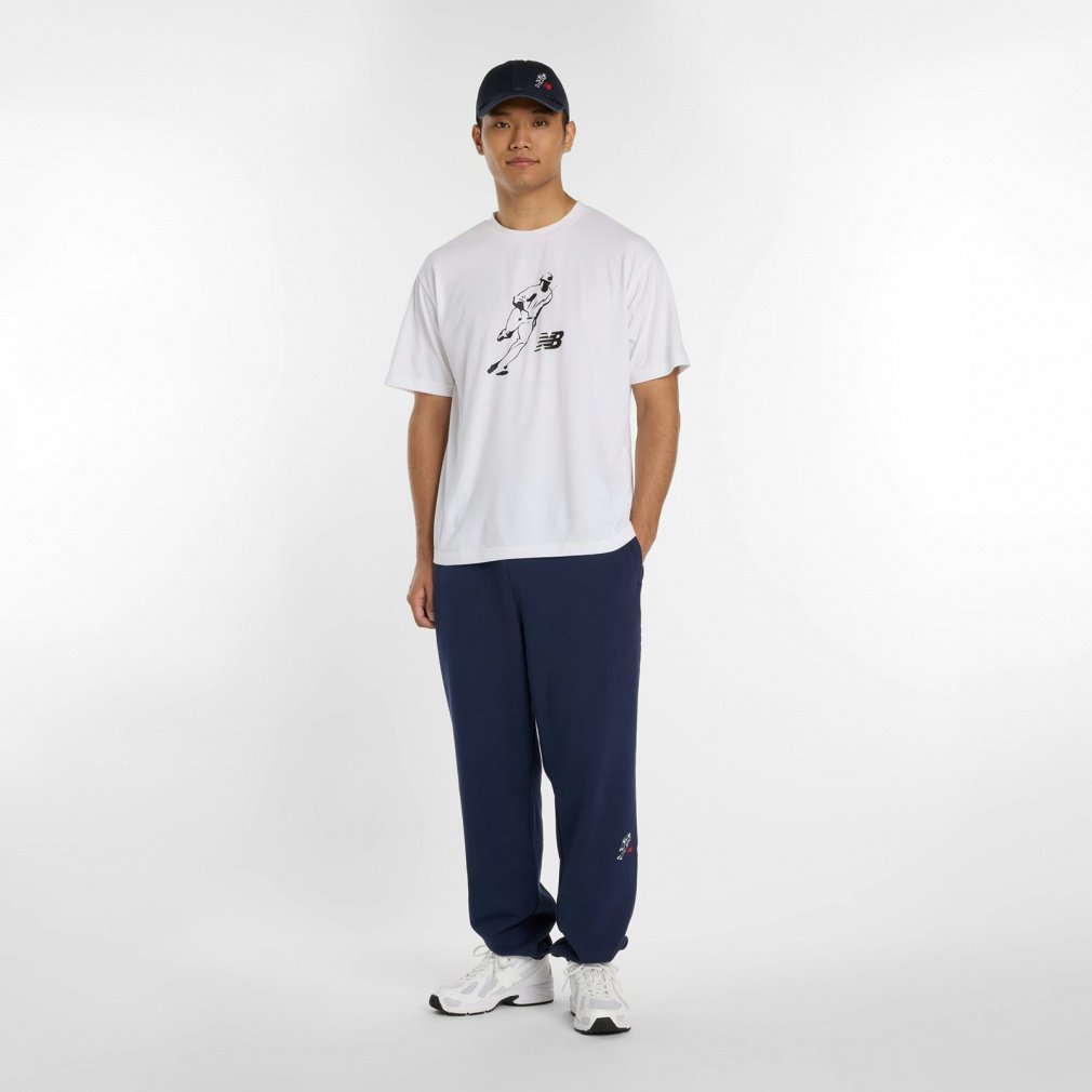 ニューバランス メンズ 半袖 機能 Tシャツ オールウェイズオンロゴ半袖