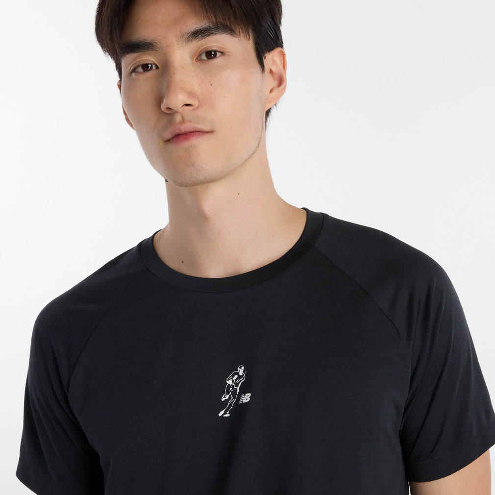 ニューバランス メンズ 半袖 機能 Tシャツ 大谷翔平トレーニング半袖T