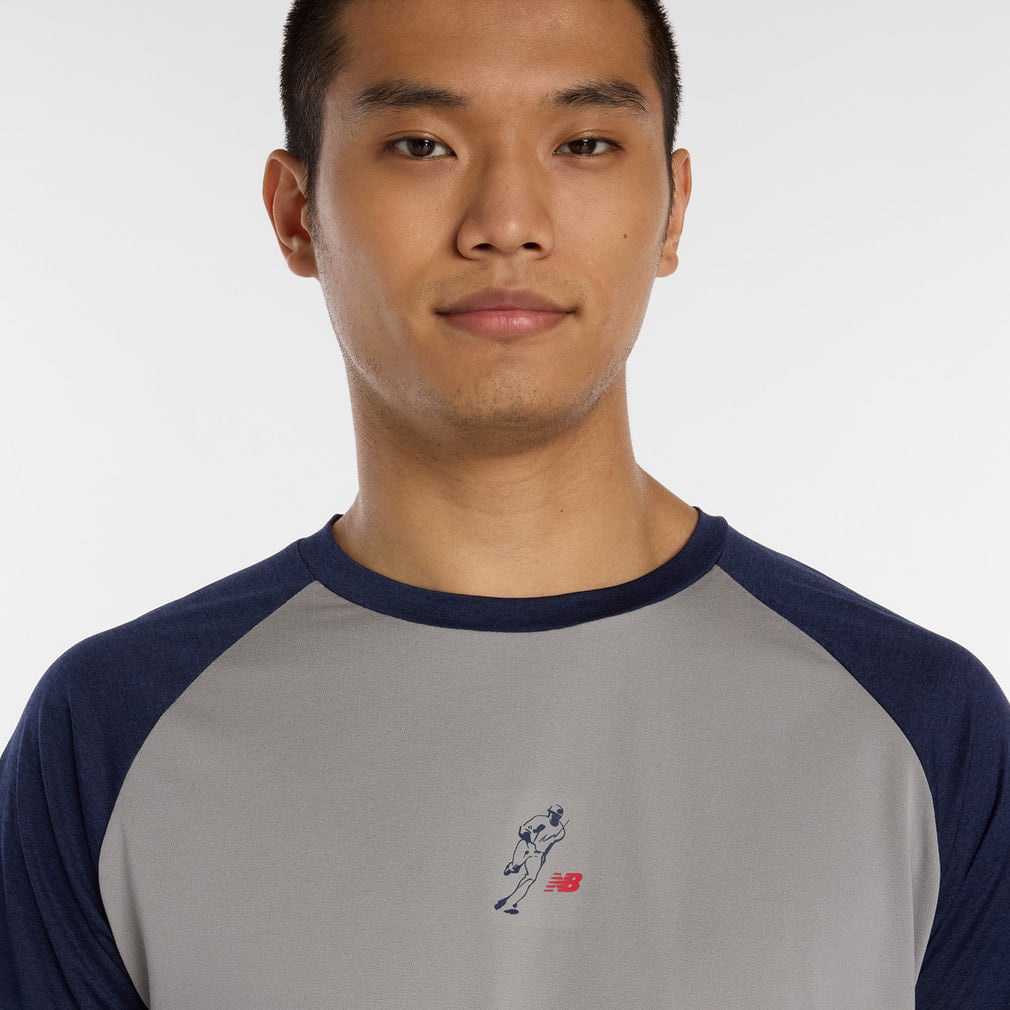 ニューバランス メンズ 半袖 機能 Tシャツ 大谷翔平トレーニング半袖T
