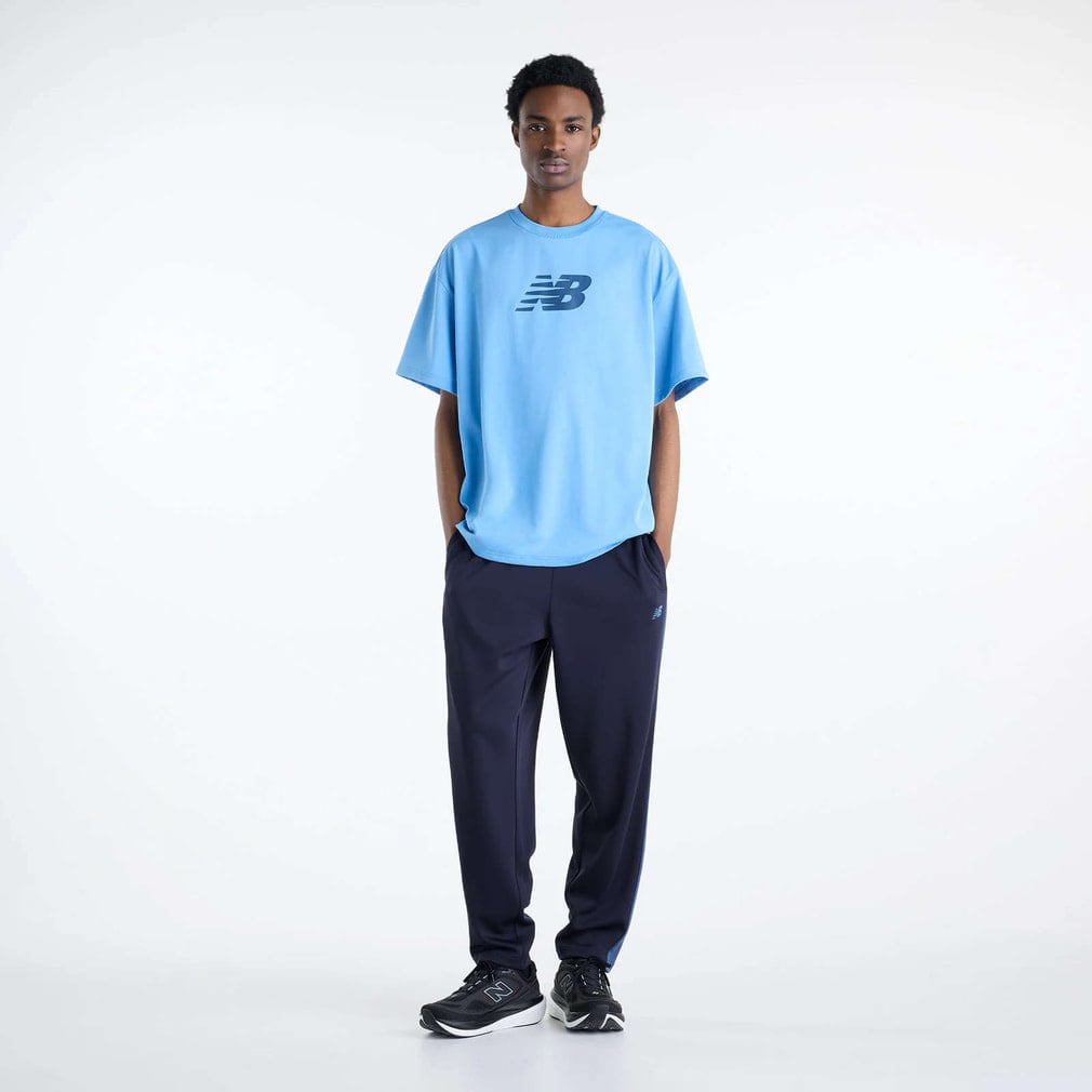 着せ替え服・アウトフィット ma.na ニューバランス メンズ 半袖 機能 Tシャツ NBロゴショートスリーブ T
