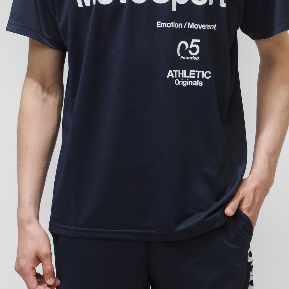 ムーブスポーツ メンズ 半袖 機能 Tシャツ クーリスト半袖シャツ