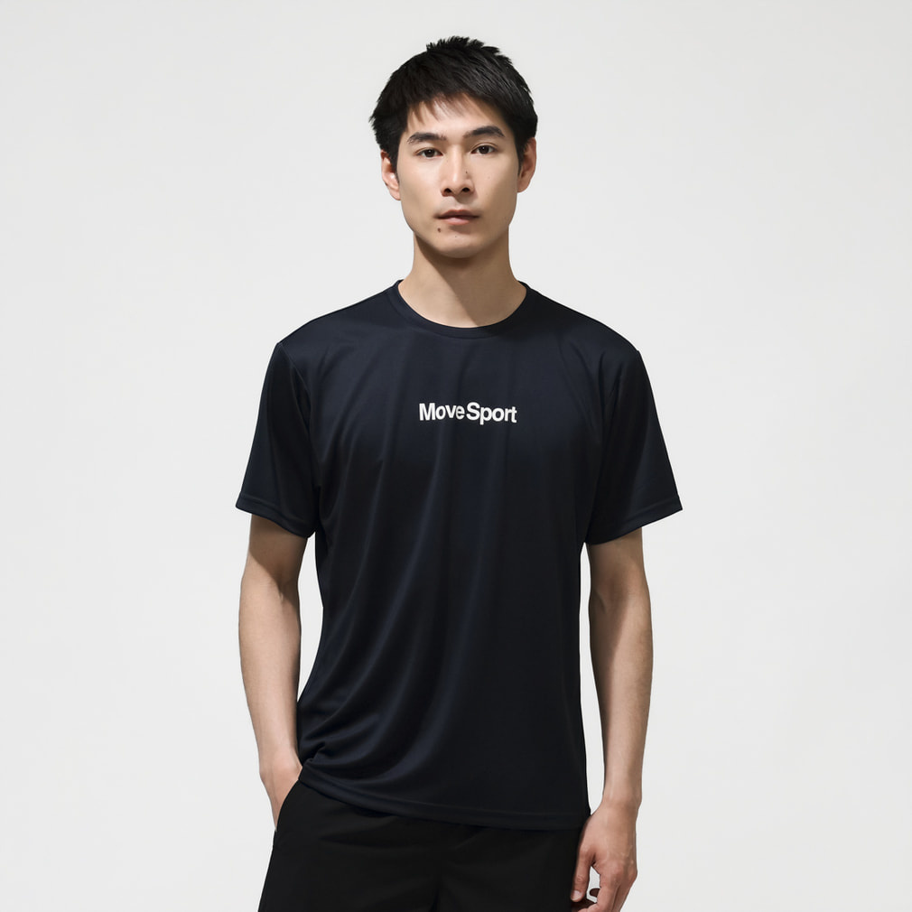 ムーブスポーツ メンズ 半袖 機能 Tシャツ 半袖Tシャツ ST6SHTA3MB
