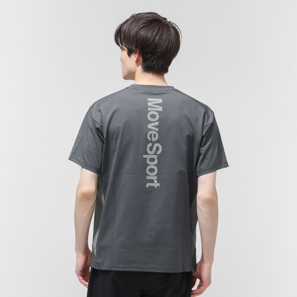 ムーブスポーツ メンズ 半袖 機能 Tシャツ 半袖Tシャツ ST6SHTA1MB